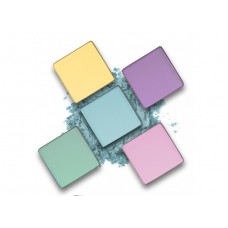 GRIGI PRO PALETTE No 505 METALLIC & SHIMMER EYESHADOW PALETTE 5 COLOURS PASTEL PARADISE